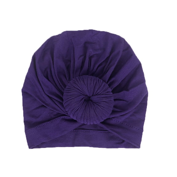 SDJMa Toddler Baby Girls Cotton Circle Headwrap Headband Knot Children Turban Hairband