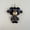Style 2, variant on Cartoon handmade punk robot pendant necklace accessory, wooden keychain, phone chain pendant, handmade creative mechanical figure, steampunk