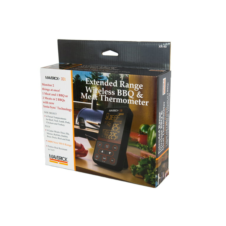 Maverick Digital Remote Cooking Accessory Thermometer with High Heat Probe  - Yahoo Shopping