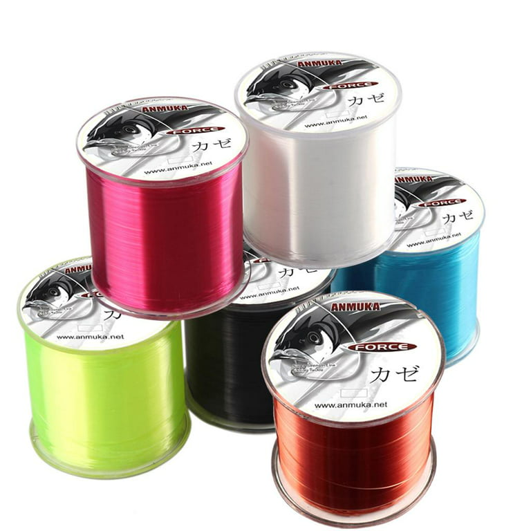 500M Strong Nylon Fishing Line Wire String Braid Swivels for Deep