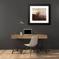 thumbnail image 4 of Paul Huet 22x20 Black Modern Framed Museum Art Print Titled - The Bois De Sevres, 4 of 5