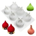 thumbnail image 4 of XKHBDL Onion Silicone Cake Mold for Chocolate Mousse Pudding Dessert Bread Bakeware Pan Decorating, 4 of 9