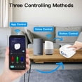 thumbnail image 4 of Proyector inteligente Inteprter Tuya WiFi con Control remoto Cielo estrellado, 4 of 6