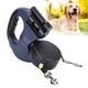 thumbnail image 1 of Correa para perros, retráctil con linterna led Ergonómica dual con correa para perros pequeños, 1 of 7