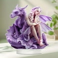 thumbnail image 4 of FUNDUFI Christmas Desktop Ornament Beautiful Bohemian Fairy Dragon Girls Crafts Sculptures Collectible Figurines For Home Decor, 4 of 6