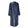 thumbnail image 2 of Endea Graduation Shiny Navy Blue Graduation Gown, 2 of 8