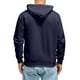 thumbnail image 3 of Gibobby Sudaderas con capucha para hombre Sudadera ligera casual con capucha para hombre(Marina,G), 3 of 4