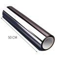thumbnail image 2 of Tyeign One Way Window Film Mirror Effect, Heat Control Uv Blocking Reflective Sticker for Home Office Privacy, Static Cling Glass Tint for Living Room Bedroom, 50 X 200 Cm, 1 X One-Way Window Film, 2 of 7