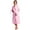 Pink, variant on TowelSoft Women's 100% Cotton Terry SPA Bathrobe Red One Size
