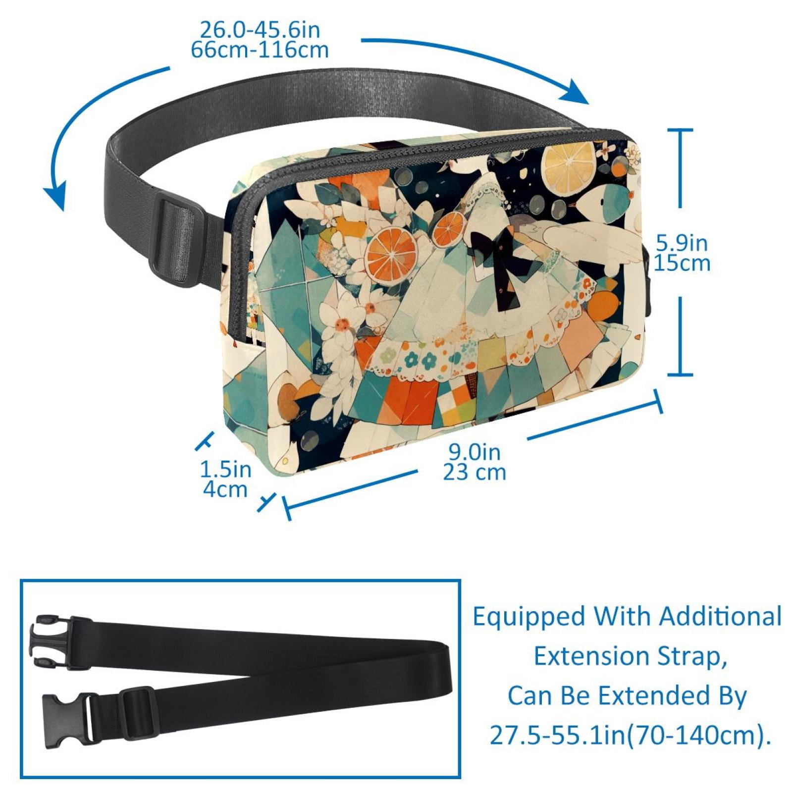 Cartoons Lightweight Adjustable Running Belt with Extension Strap - Unisex Fanny Bag Crossbody Bag Cross Body Bag