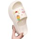 thumbnail image 2 of Diapositivas suaves para mujer,Zapatillas lindas de dibujos animados Zapatillas de verano para mujer Sandalias Diapositivas Lograr más, 2 of 5