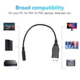 thumbnail image 4 of USB To 3.5mm Jack Sound Adapter, Standard Professional 5.9in Plug and Play USB To Sound Jack Adapter  for PC for Game Console for Headphones for Office, 4 of 8