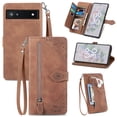 thumbnail image 3 of Case for Google Pixel 6A Zipper Wallet Cover Lanyard Crossbody Neck Strap Compatible with Google Pixel 6A Case, 3 of 5
