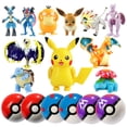 thumbnail image 2 of Juguete de bola variante de Pokémon, modelo Pikachu, tortuga Jenny, monstruos de bolsillo, figura de acción Mew-Two, regalo de juguetescaja M zhangyuxiang unisex, 2 of 2