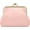 Pink, variant on Coin Purse, Small PU Leather Change Purse, Coin Wallet with Clasp, Car Change Holder Pouch for Woman Men Kids Girls, Black