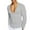 Gray, variant on Chbgutlmr Long Sleeve Tops for Men Deep V Neck Slim Fitting Comfy Workout Gym Sports Shirts Tops Fall
