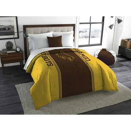 Ncaa Wyoming Cowboys Mascot Twin Full Bedding Comforter Set 1