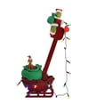 thumbnail image 5 of Mr. Christmas 34.5 in. Grinch's Animated Utility Sleigh, 5 of 6