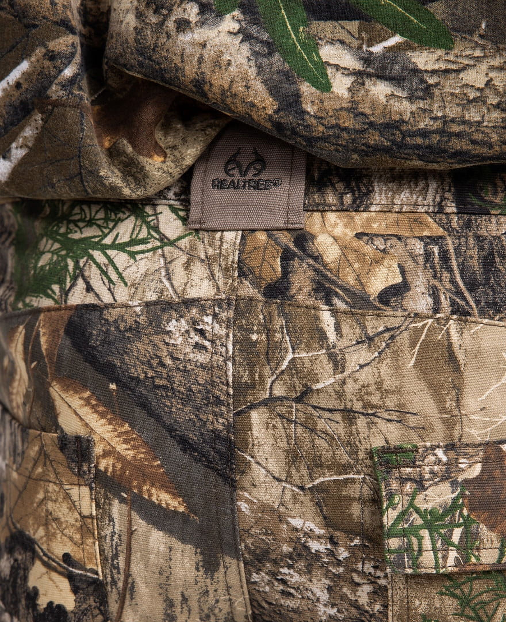 Realtree Men’s 6-Pocket Cargo Camo Hunting Pants , Regular Fit, Straight Leg, Camo Pants for Outdoor, Hiking Wear | S-4X