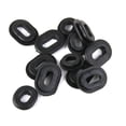 thumbnail image 4 of 12 ojales laterales de goma negros para motocicleta, coche, GS125/GS12 CG125, 4 of 8