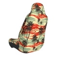 thumbnail image 4 of Lsque Colorful Hawaii Palms Pattern Car Seat Covers for Front Seats , Waterproof Seat Covers for Cars, Sporty Front Seat Covers,Car Seat Cover Protector Front Seats, 4 of 5