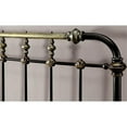 thumbnail image 5 of Bowery Hill Metal Black Spindle Bed Rectangular 85.63"x80.5"x54.75" Unassembled, 5 of 7