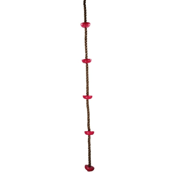 Swing Set Stuff Inc. Climbing Rope with Steps Pink