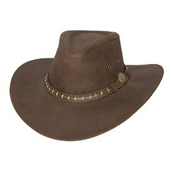 Bullhide Timber Mountain Leather Outback Hat