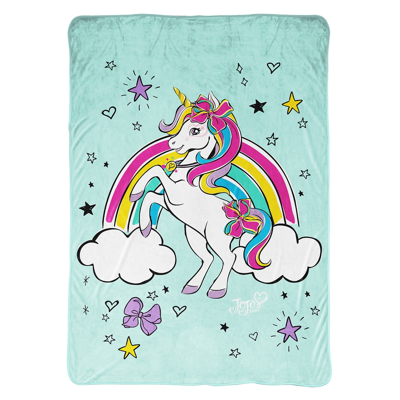 Jojo Siwa Rainbow Be You Cool Round Towel Tapestry Yoga Beach Mat Blanket 
