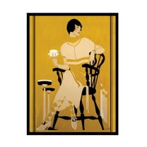 Trademark Fine Art 'Fashion Women 29' Canvas Art by Vintage Lavoie