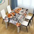 thumbnail image 4 of Yayeee Tablecloths 60" x 108" Rectangle Wrinkle Resistant Party Table Cover, Plaid Floral, 4 of 8