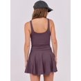thumbnail image 4 of Vestido de tenis Caracilia Workout con bolsillos cortos para mujer, 4 of 8
