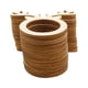 thumbnail image 5 of EeaseMX 10 anillos de servilleta de madera con forma de astas, hebillas para servilletas de moda, porta servilletas de fiesta, hebillas para toallas, 5 of 7