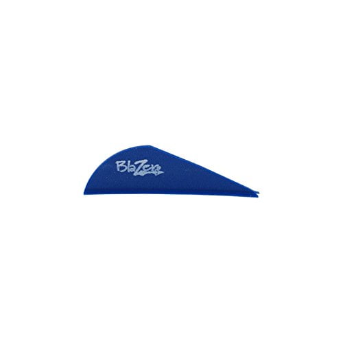 Bohning Blazer Vane Arrow Fletching 2" Blue 36PK