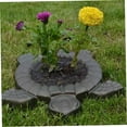 thumbnail image 4 of Minkissy Turtle Mold Stepping Stone Plastic Black Garden Decoration for Outdoor Design 1Set, 4 of 8