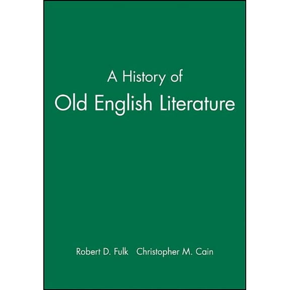 Blackwell History of Literature: A History of Old English Literature (Paperback)