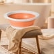 thumbnail image 3 of Lavabo plegable portátil de gran capacidad, ahorra espacio y es multifuncional para dormitorios, camping y material escolar. Aestivo | Naranja | AESTIVO, 3 of 8