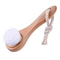 thumbnail image 3 of Handheld Cleansing Brush Skin Cleansing Brush for Facial Care Makeup Skincare Removal, Pore Cleaning Brush Face Scrubber White A, 3 of 8