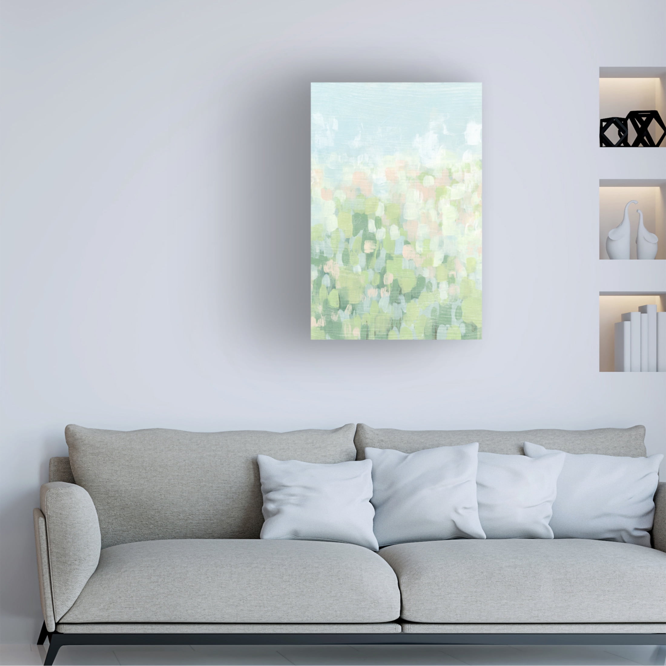 Trademark Fine Art June Erica Vess  Kaleidoscope Meadow I Canvas Wall Art