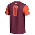 thumbnail image 3 of Youth GameDay Greats #0 Maroon Virginia Tech Hokies Softball Fashion Jersey, 3 of 4
