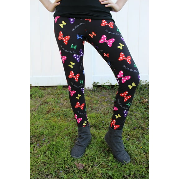 It's All About the Bow Leggings- Women's