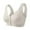 Beige, variant on Bra Front Closure, Hugcore Gathering and Adjusting Strapless Bra Underwear with Large Breasts Small Thin Breathable No Rings Breasts Anti Sagging Bra Bras for Elderly Women Beige L