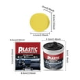 thumbnail image 3 of Mejor crema restauradora de plástico para interior y exterior de coche: pasta rejuvenecedora multisuperficie con esponja, brillo duradero, 3 of 9