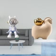 thumbnail image 2 of Estatua De Astronauta Nórdico, Figura De Animal, Adorno De Escritorio, Escultura Creativa Para Estantería, Entrada, Sala De Estar, Patio, Oficina, Decoración Del Hogar, Colecciones, 2 of 8