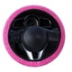 thumbnail image 1 of Riwesomey Auto decoración invierno cálido Universal Car-styling cálido felpa cubre coche volante cubierta perla terciopelo Automoción decorativa y accesorios Rosa roja, 1 of 5