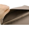 thumbnail image 7 of RUseeN Sofa Armrest Organizer with Cup Holder Tray Chair Arm TV Remote Holder for Recliner Couch Armchair Caddy Bedside Storage Pockets Bag for Cellphone Tablet Book Magazines Drinks Pouch, Coffee, 7 of 7