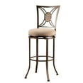 thumbnail image 2 of Hillsdale Tabouret de Bar Pivotant 30" Rowan en Brun Argenté, 2 of 2