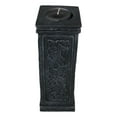 thumbnail image 6 of Wicca Celtic Knotwork Sacred Symbols Dark Art Votive Column Candle Holder Stand, 6 of 10