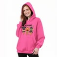 thumbnail image 5 of BiZtdJrK Halloween Hoodies for Women Pumpkin Graphic Long Sleeve Hoodie Pullover Fashion Cute Sweatshirt Teen Girl Clothes with Pocket Hot Pink L, 5 of 6