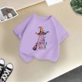 thumbnail image 5 of KPVEVIQ Toddler Halloween Shirt Kid Cute Witch Broomstick Tees Boys Girls Halloween Tops Clothes, 5 of 5
